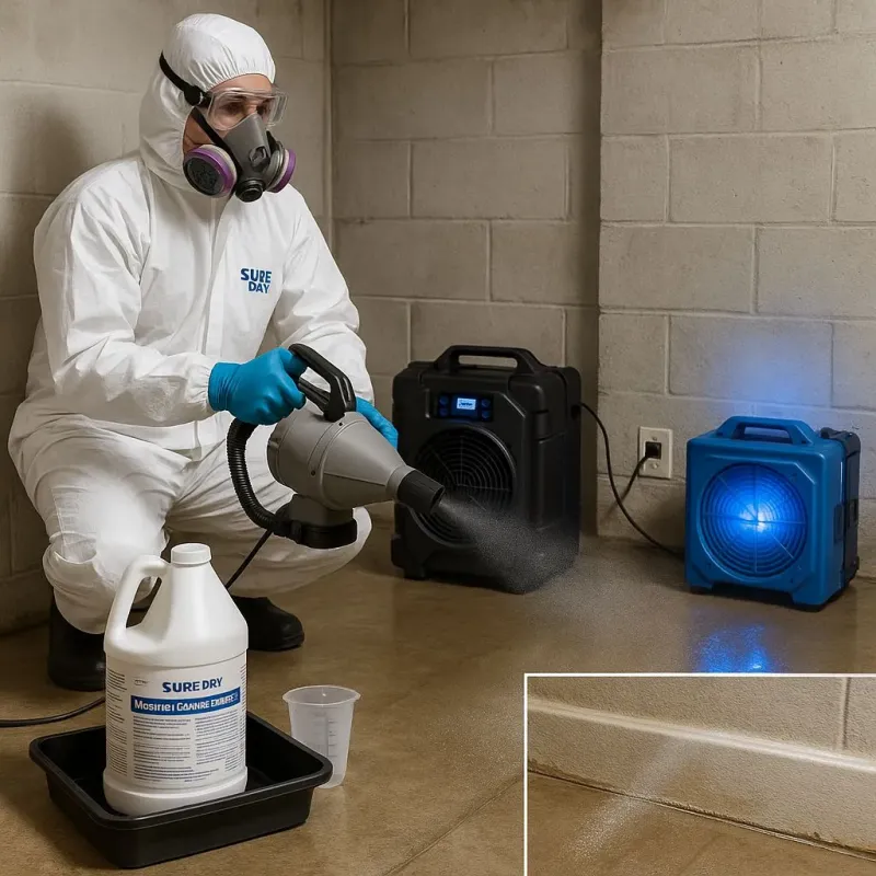 Sanitization and Odor Removal process in Forestbrook, SC