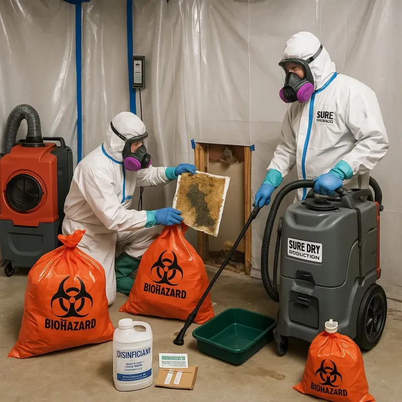 Contaminated Water Handling Protocols process in Forestbrook, SC