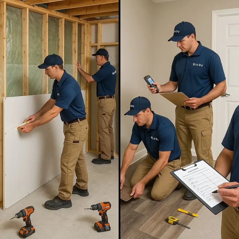 Repairs and Reconstruction process in Forestbrook, SC